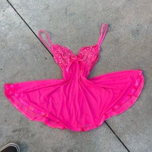 Y2K slip dress lingerie vintage